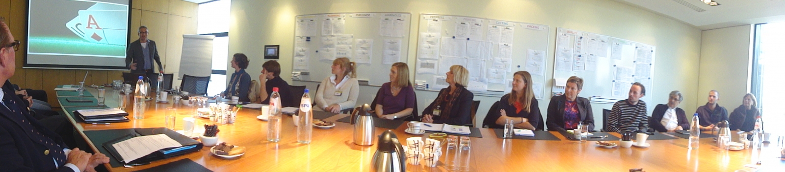 meeting tussen de partners in project Turnhout Culturele hoofdstad 