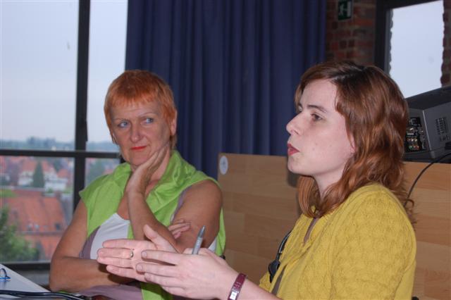 voorstelling van de studie over atelier 36 door Delphine Hesters