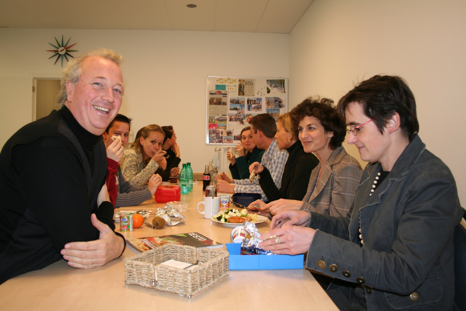 samen tafelen behoort bij het project van Bel &Bo