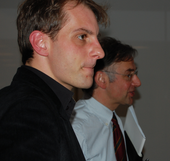 Michaël Aerts presenteert het project De Wandeling