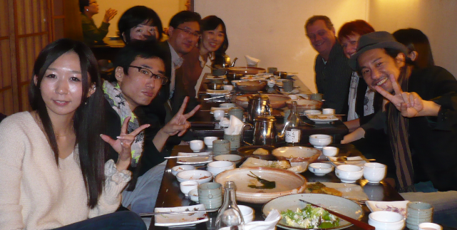 samen met alle sprekers proeven van de culinaire Koreaanse keuken 